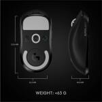 Logitech G PRO X SUPERLIGHT Black Wireless Gaming Mouse