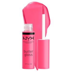 NYX PROFESSIONAL MAKEUP Butter Gloss, Peaches & Cream (Pink Coral), Non Sticky Lip Gloss