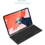 Arteck Ultra-Slim Keyboard Compatible with iPad, iPhone and Other Bluetooth Enabled Devices Including iOS, Android, Windows - Black