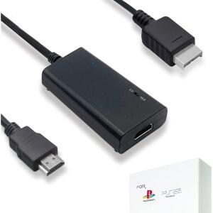 HDMI Cable for PlayStation 2 & PlayStation 1 Console to HDMI Adapter with True RGB Signal Output