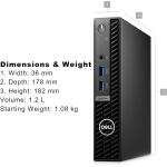 Dell OptiPlex 7010 MFF (16GB DDR4 RAM, 512GB PCIe SSD)