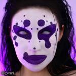 Mehron Makeup Paradise AQ (40 g, Violet): Water-activated face and body paint for stage, screen, special FX, beauty, cosplay, and Halloween.