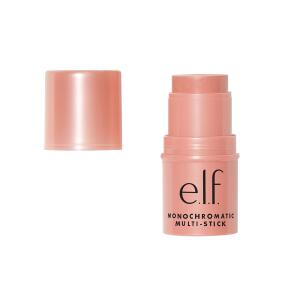 e.l.f. Monochromatic Multi Stick, Glistening Peach, 0.155 Oz (4.4g), Luxuriously Creamy & Blendable Color, For Eyes, Lips & Cheeks