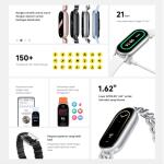 Xiaomi Smart Band 9 Global Version (2024) - Glacier Silver