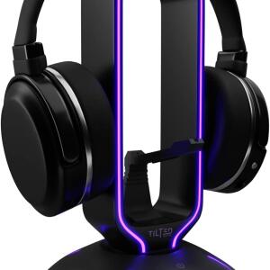 Tilted Nation 3 in 1 Design RGB Headset Stand