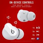 Beats Studio Buds True Wireless Noise Cancelling Earbuds - White (Used Like New)