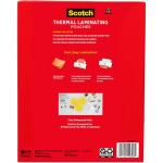 Scotch Thermal Laminating Pouches 100 Count, 8.9 x 11.4 Inches (Letter Size)