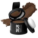 BOLDIFY Hairline Powder (Light Brown): Root touch-up and instant gray coverage. 48-hour stain-proof color for women and men; an alternative to hair fibers and toppers.