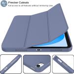 iMieet Case for New iPad 10.9 Inch (10th Gen, 2022) - Trifold Stand with Pencil Holder, Soft TPU Back, and Auto Wake/Sleep (Lavender)