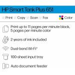 HP Smart -Tank Plus 651 Wireless All-in-One Ink -Tank Printer