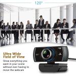 NexiGo N980P 1080P 60FPS Webcam with Microphone and Software Control