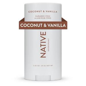 Native Deodorant Contains Naturally Derived Ingredients, Coconut & Vanilla, 72 Hour Odor Control, Deodorant for Women and Men, Aluminum Free with Baking Soda, Coconut Oil and Shea Butter