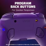 PDP Afterglow Wave Wireless Pro Controller with Full Motion, Purple