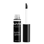 NYX PROFESSIONAL MAKEUP Butter Gloss, Licorice (Black), Non Sticky Lip Gloss