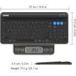 Arteck Wireless Bluetooth Keyboard with Built-in Cradle