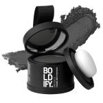 BOLDIFY Hairline Powder (Dark Gray): Root touch-up and instant gray coverage. 48-hour stain-proof color for women and men; an alternative to hair fibers and toppers.