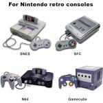 Y.D.F N64 to HDMI Converter Adapter Support 16:9/4:3 Conversion, HDMI Link Cable for N64 /SNES/NGC/SFC?Plug and Play?