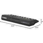 Yamaha PSRSX600 Arranger Workstation, Keyboard Instrument (Black)