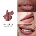 Peripera Ink the Velvet Lip Tint, 042 PINKISH NUDE, High Pigment Color, Longwear, Weightless, Not Animal Tested, Gluten Free, Paraben Free