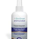 SkinSmart Facial Cleanser for Acne: Targets bacteria for active teens and adults post-workout. 8 oz spray bottle, safe for multiple daily uses.