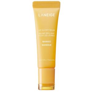 LANEIGE Lip Glowy Balm with Shea Butter, Hydrate, Glossy, Lightweight, Moisturize & Tint, Mango