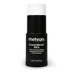 Mehron Makeup CreamBlend Stick (21 g) (White), Face Paint, Body Paint, & Foundation Cream Makeup, Body Paint Stick Perfect for Halloween Makeup .75 oz