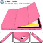 iMieet Case for New iPad 10.9 Inch (10th Gen, 2022) - Trifold Stand with Pencil Holder, Soft TPU Back, and Auto Wake/Sleep (Watermelon)