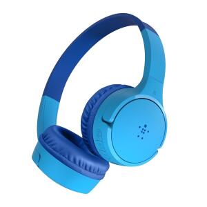 Belkin SoundForm Mini - Wireless Bluetooth Kids Headphones - Blue