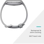 Fitbit Versa Smart Watch (S & L Bands Included) - Gray/Silver Aluminium