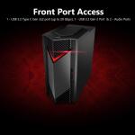 Acer Nitro 50 N50-656-UR12 Black Gaming Desktop