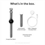 Google Pixel Watch 1st Gen (Previous Model) - Matte Black case with Obsidian Active band - WiFi