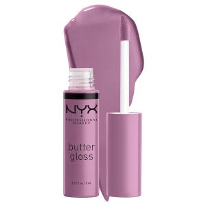 NYX PROFESSIONAL MAKEUP Butter Gloss, Marshmallow (Muted Lilac), Non Sticky Lip Gloss