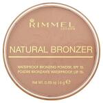 Rimmel London Natural, 0.49oz, 022 Sun Bronze, Bronzer, Matte Finish