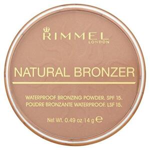 Rimmel London Natural, 0.49oz, 022 Sun Bronze, Bronzer, Matte Finish