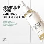 Anua Heartleaf Pore Control Cleansing Oil Korean Skin Care 6.76 fl oz(200ml) (original), Oil Cleanser for Face, Makeup Blackhead Remover