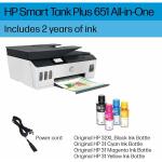 HP Smart -Tank Plus 651 Wireless All-in-One Ink -Tank Printer