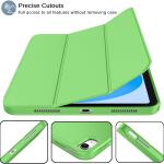 iMieet Case for New iPad 10.9 Inch (10th Gen, 2022) - Trifold Stand with Pencil Holder, Soft TPU Back, and Auto Wake/Sleep (Grass Green)