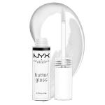 NYX PROFESSIONAL MAKEUP Butter Gloss, Sugar Glass (Clear), Non Sticky Lip Gloss