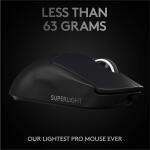 Logitech G PRO X SUPERLIGHT Black Wireless Gaming Mouse