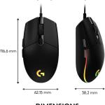 Logitech G203 Wired Gaming Mouse