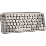 Logitech POP Mechanical Wireless Keyboard with Customizable Emoji Keys - Mist