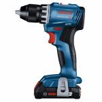 Bosch 18V Brushless Cordless Drill Kit with Keyless Chuck, Battery, Charger, and Soft Bag