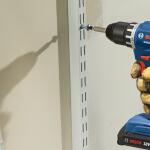 Bosch 18V Brushless Cordless Drill Kit with Keyless Chuck, Battery, Charger, and Soft Bag