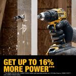 DEWALT 20V MAX 1/2-in Brushless Cordless Drill (with Soft Bag, Battery and Charger) 