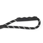 Youly 6 FT Reflective Retractable Dog Black Leash