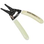 Klein Tools Klein-Kurve High-Visibility Wire Cutter/Stripper, 10-18 AWG Solid, 12-20 AWG Stranded