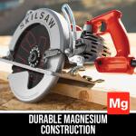 SKIL 10-1/4-Inch Worm Drive Circular Saw with 15 Amp Motor (Charger Not Included)