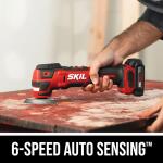 SKIL 5-Tool Brushless Power Tool Combo Kit 12-volt (Includes 2 Batteries and Charger)