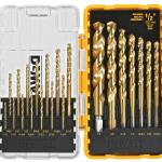 DEWALT 21-PieceTitanium Nitride Coated Speed Tip Drill Bit Set