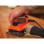 Black Decker 2-Amp Variable Speed Corded Sheet Sander with Dust Management